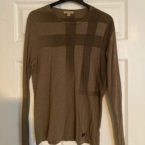 Burberry Men’s Long Sleeve Graphic Tee